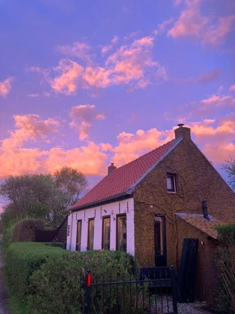 Dijkhuisje Zeeland Waterlandkerkje エクステリア 写真