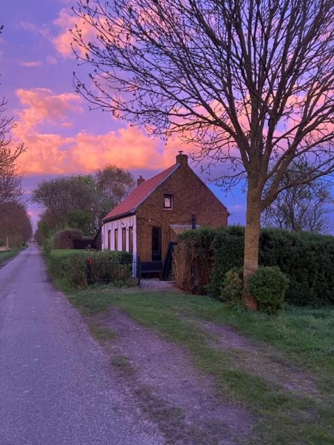 Dijkhuisje Zeeland Waterlandkerkje エクステリア 写真