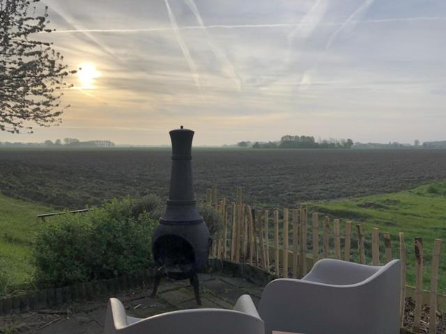 Dijkhuisje Zeeland Waterlandkerkje エクステリア 写真