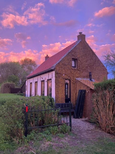 Dijkhuisje Zeeland Waterlandkerkje エクステリア 写真